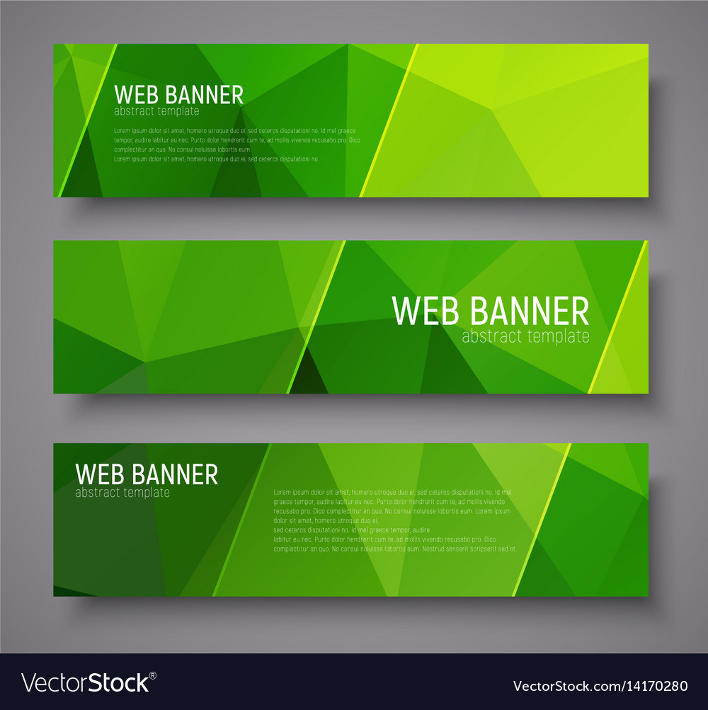 Detail Green Banner Vector Nomer 40