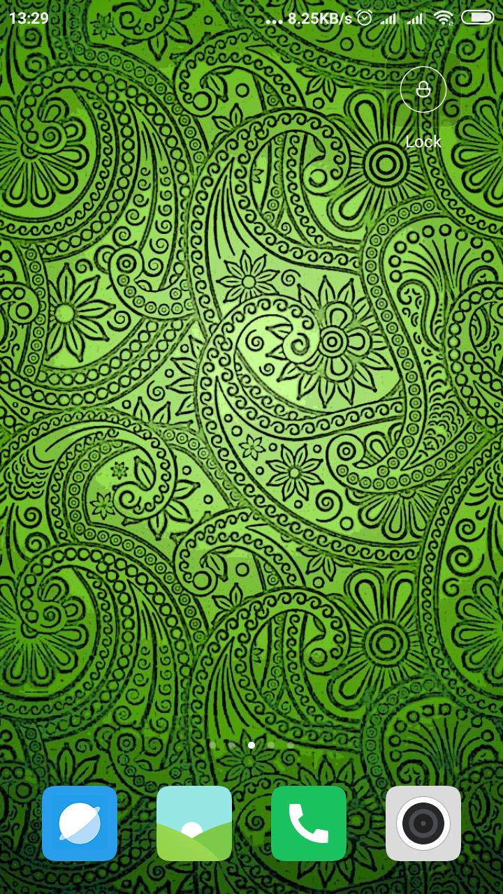 Detail Green Batik Wallpaper Nomer 15