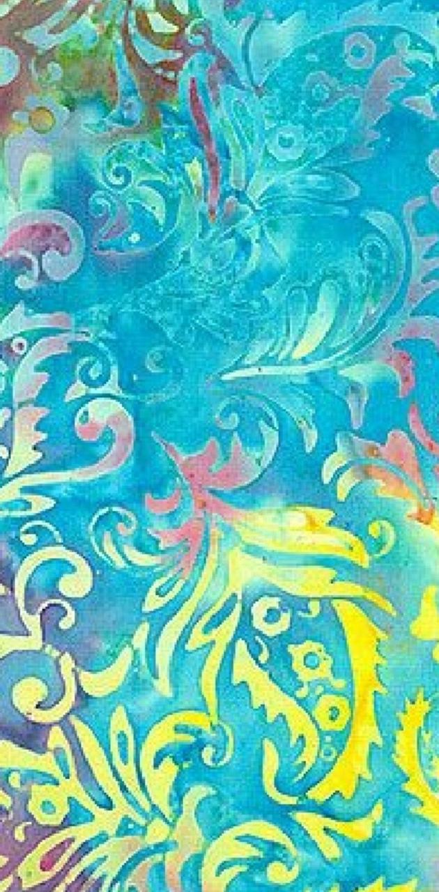 Detail Green Batik Wallpaper Nomer 45