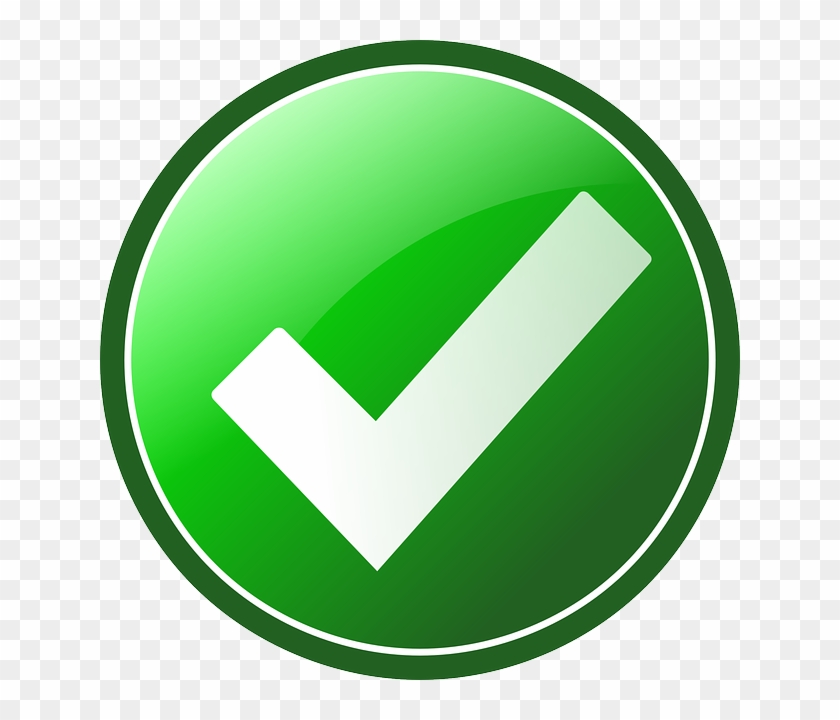 Detail Green Check Mark Png Nomer 20