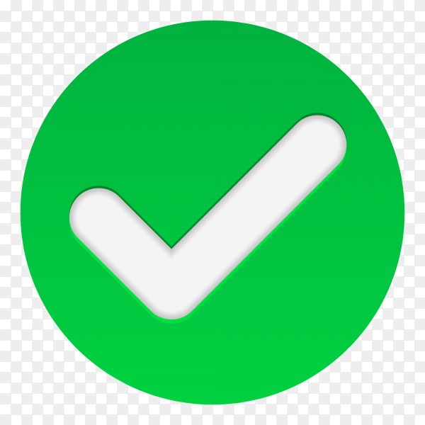 Detail Green Check Mark Png Nomer 22