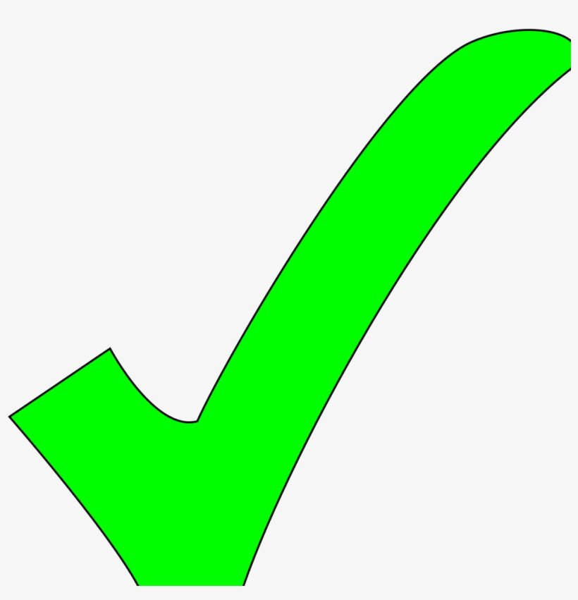 Detail Green Check Mark Png Nomer 27
