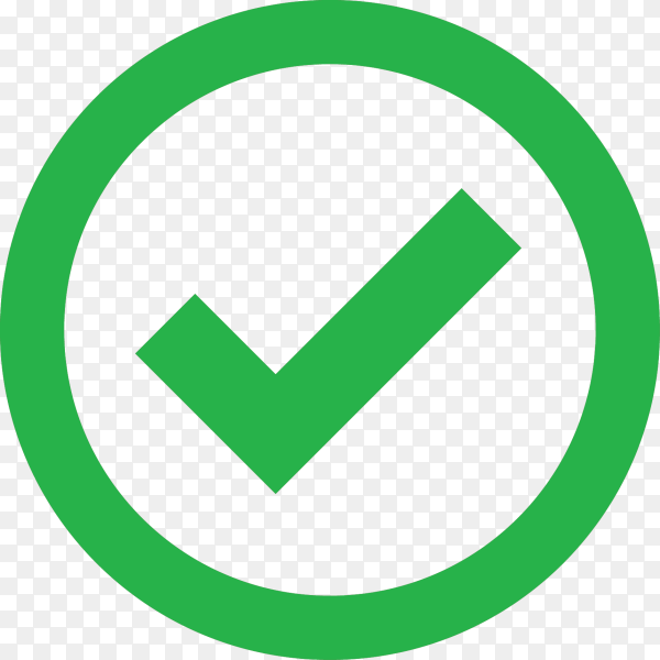 Detail Green Check Mark Png Nomer 41