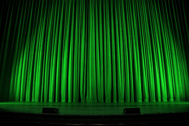 Detail Green Curtain Png Nomer 27