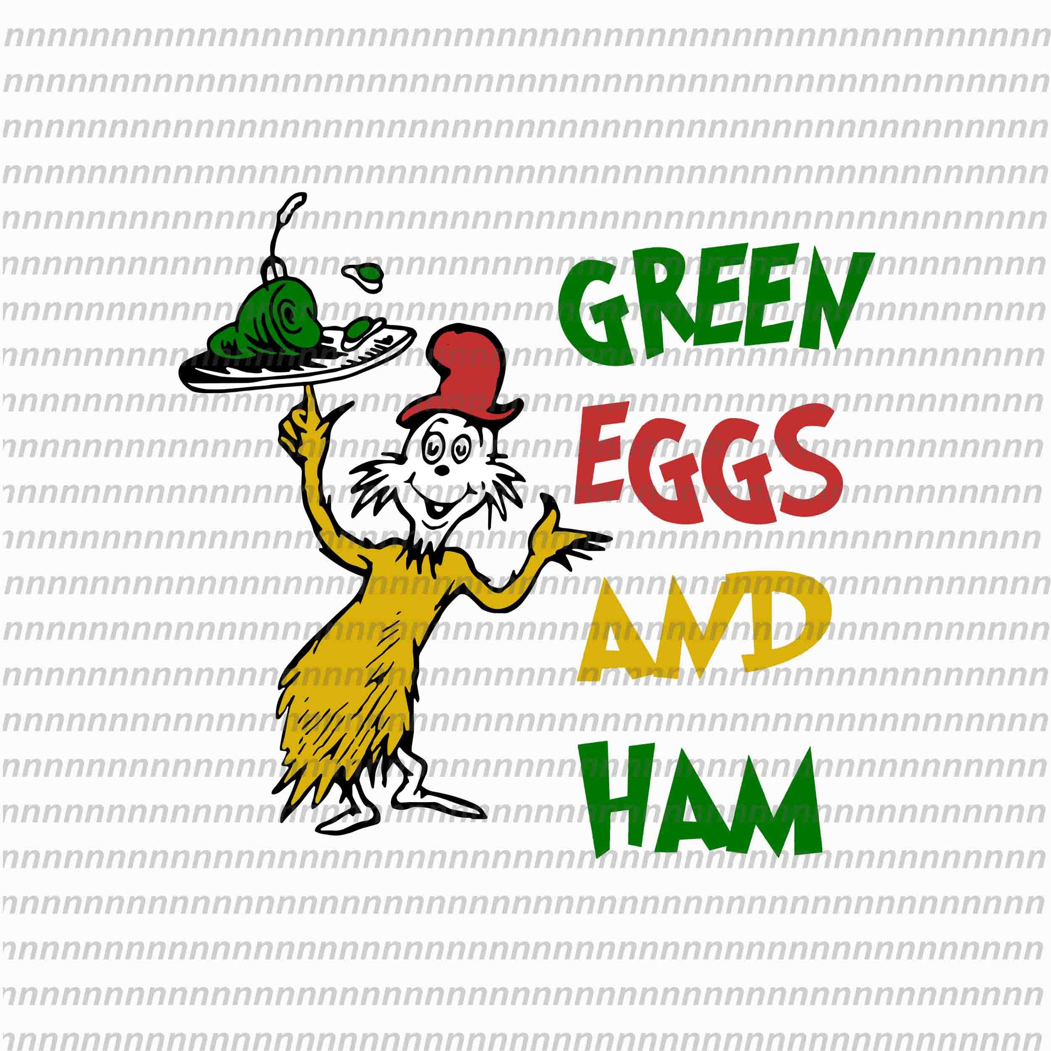 Detail Green Eggs And Ham Silhouette Nomer 16