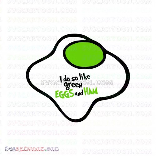 Detail Green Eggs And Ham Silhouette Nomer 44