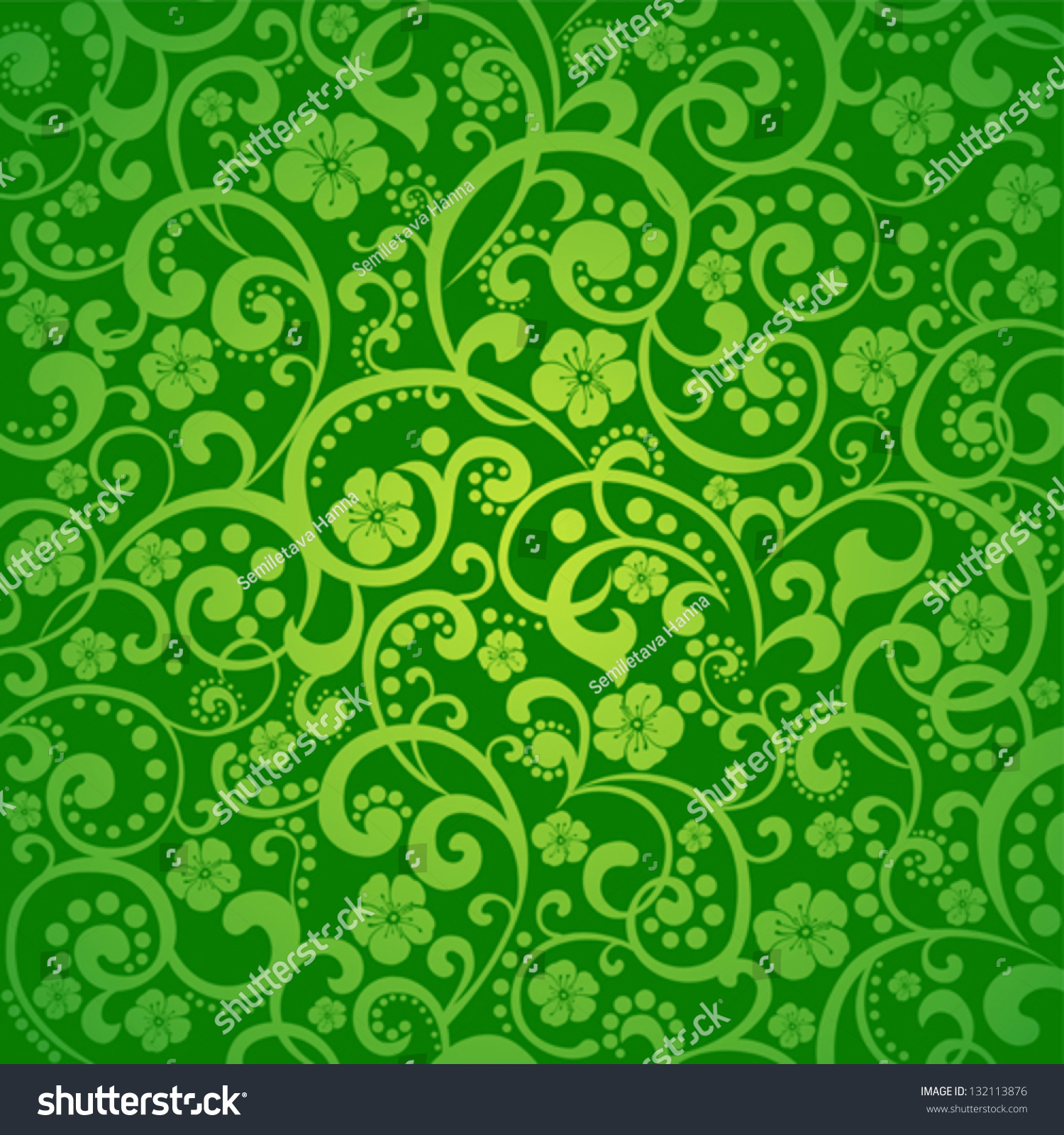 Detail Green Flower Background Nomer 27