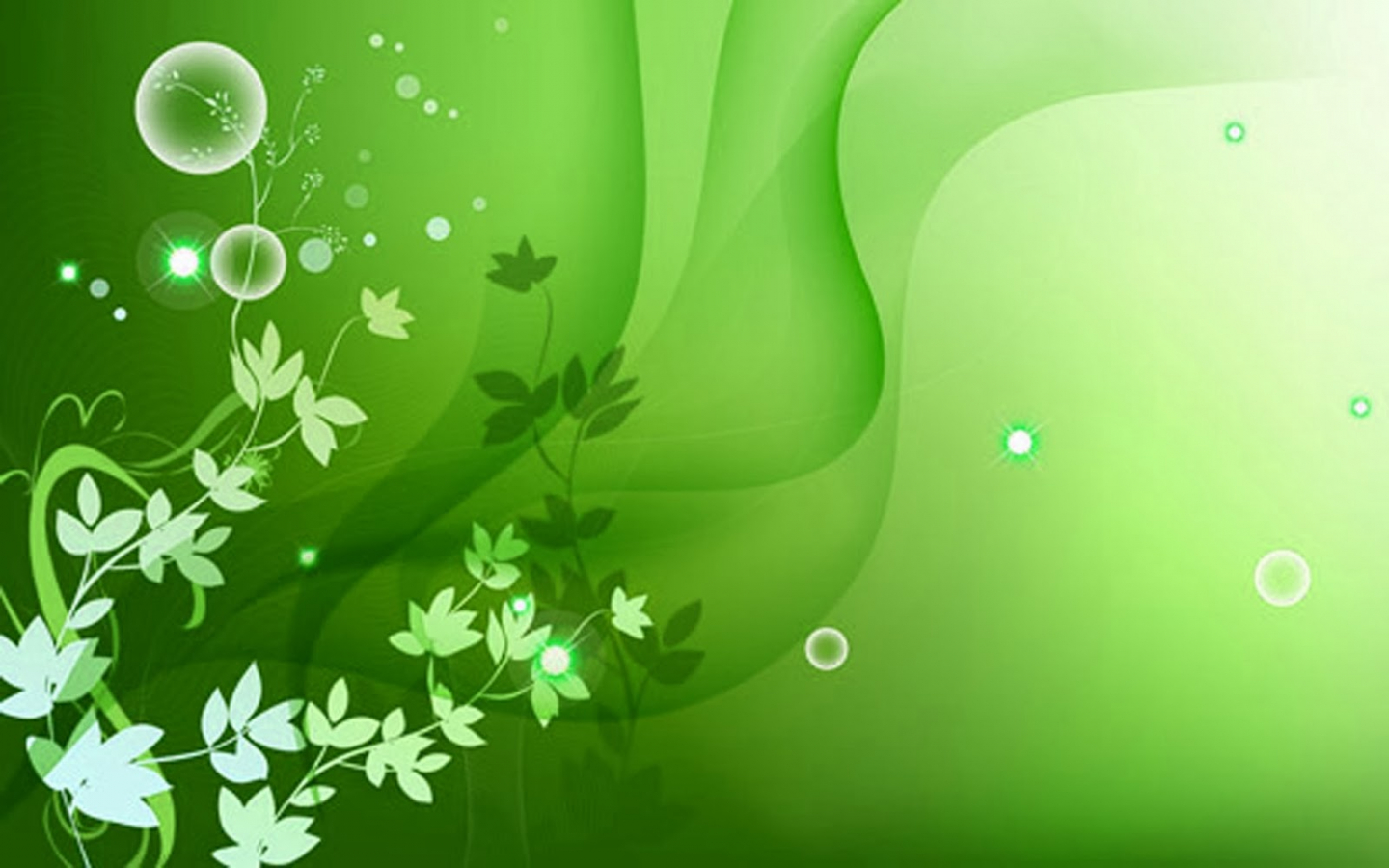 Detail Green Flower Background Nomer 50