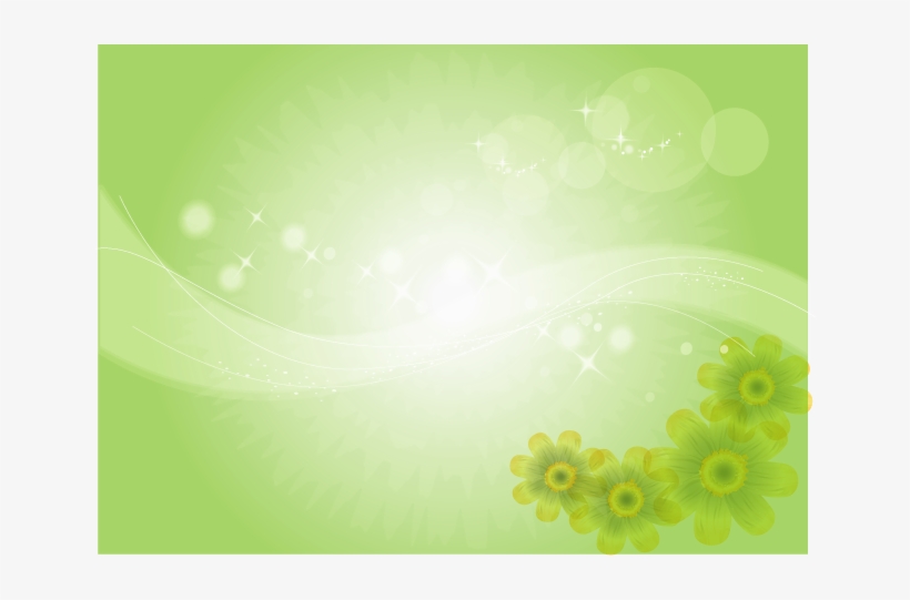 Detail Green Flower Background Design Nomer 15