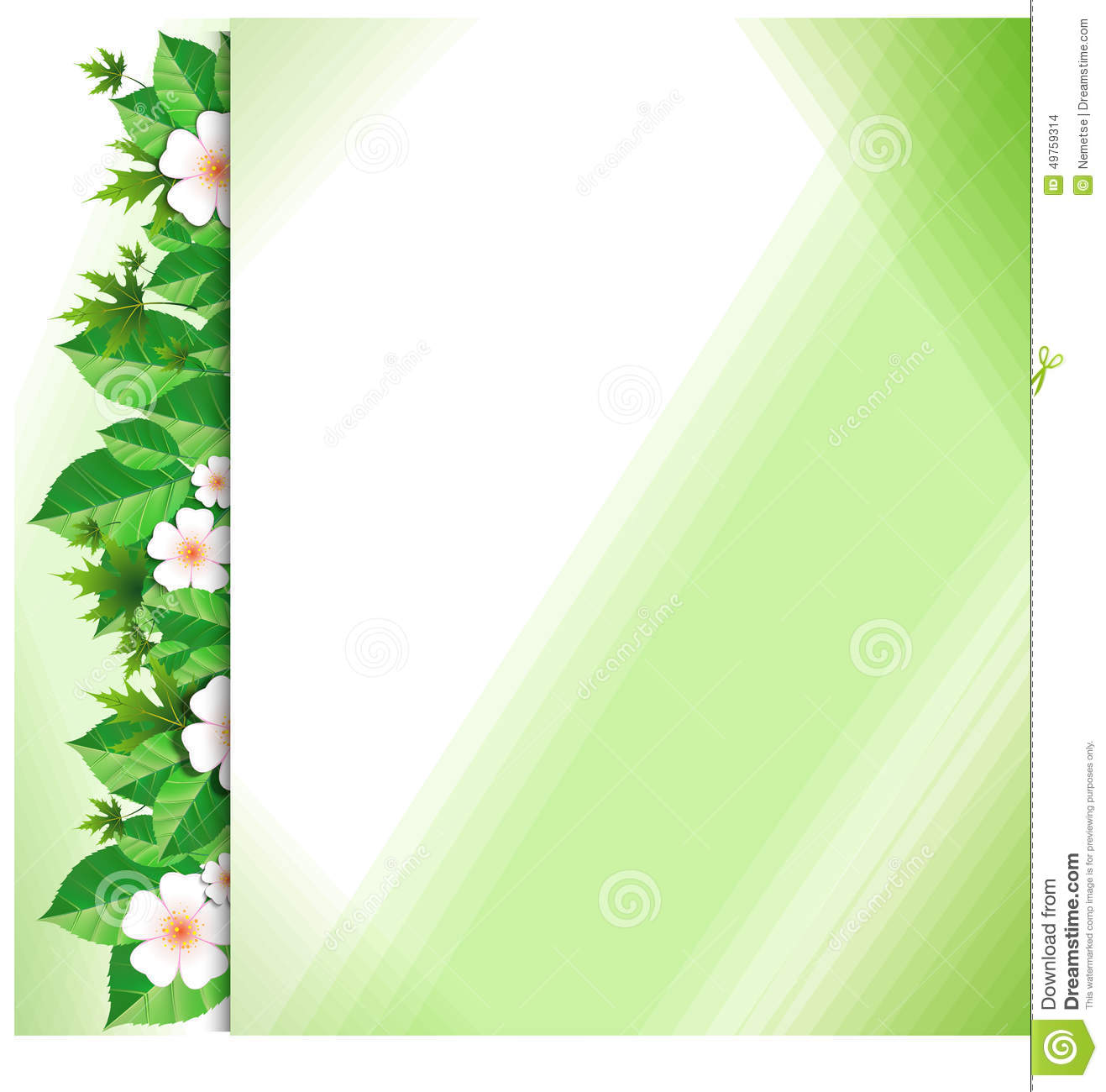 Detail Green Flower Background Design Nomer 16