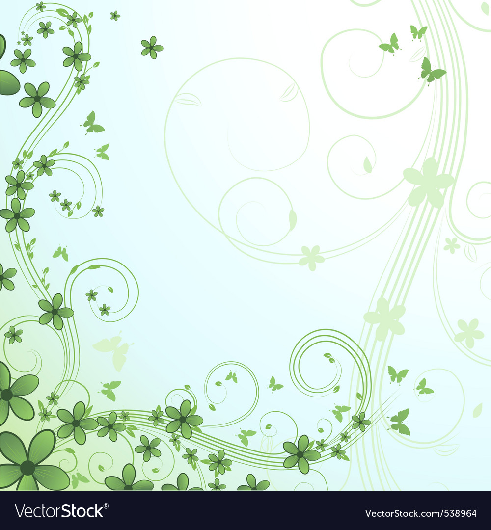 Detail Green Flower Background Design Nomer 19