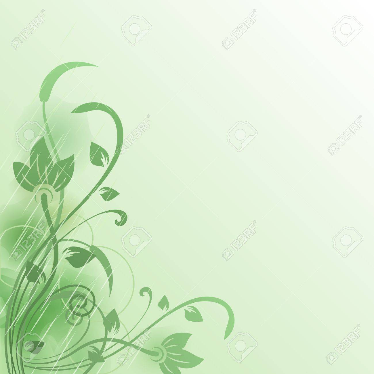 Detail Green Flower Background Design Nomer 20