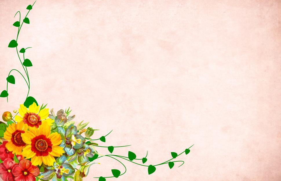 Detail Green Flower Background Design Nomer 29