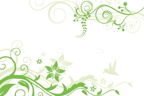 Detail Green Flower Background Design Nomer 34