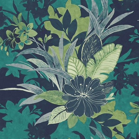 Detail Green Flower Wallpaper Nomer 46