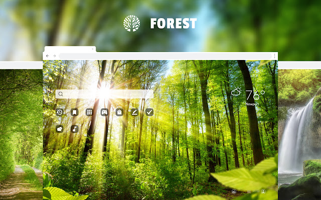Detail Green Forest Wallpaper Nomer 51