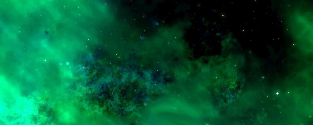 Detail Green Galaxy Background Nomer 11
