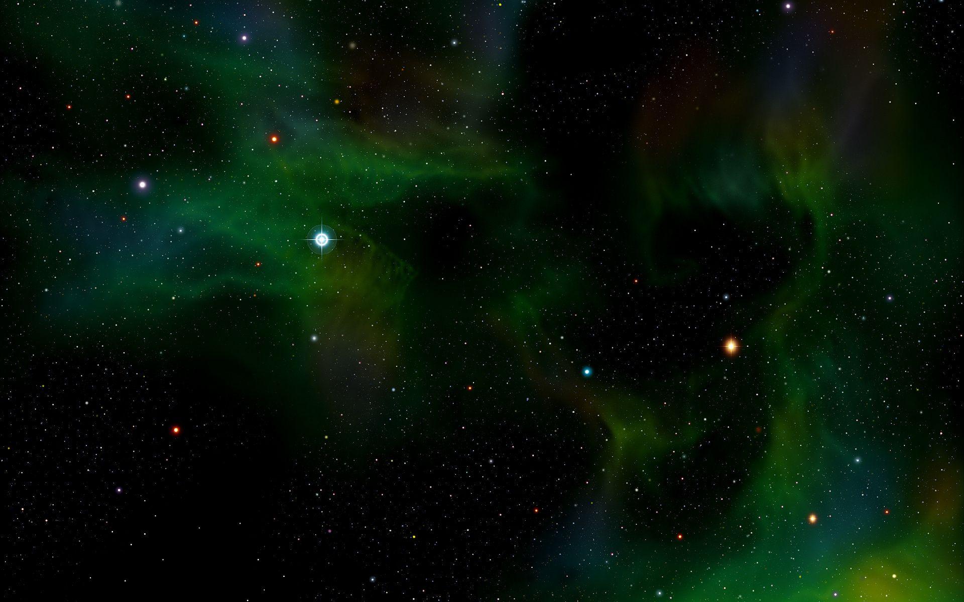 Detail Green Galaxy Background Nomer 13