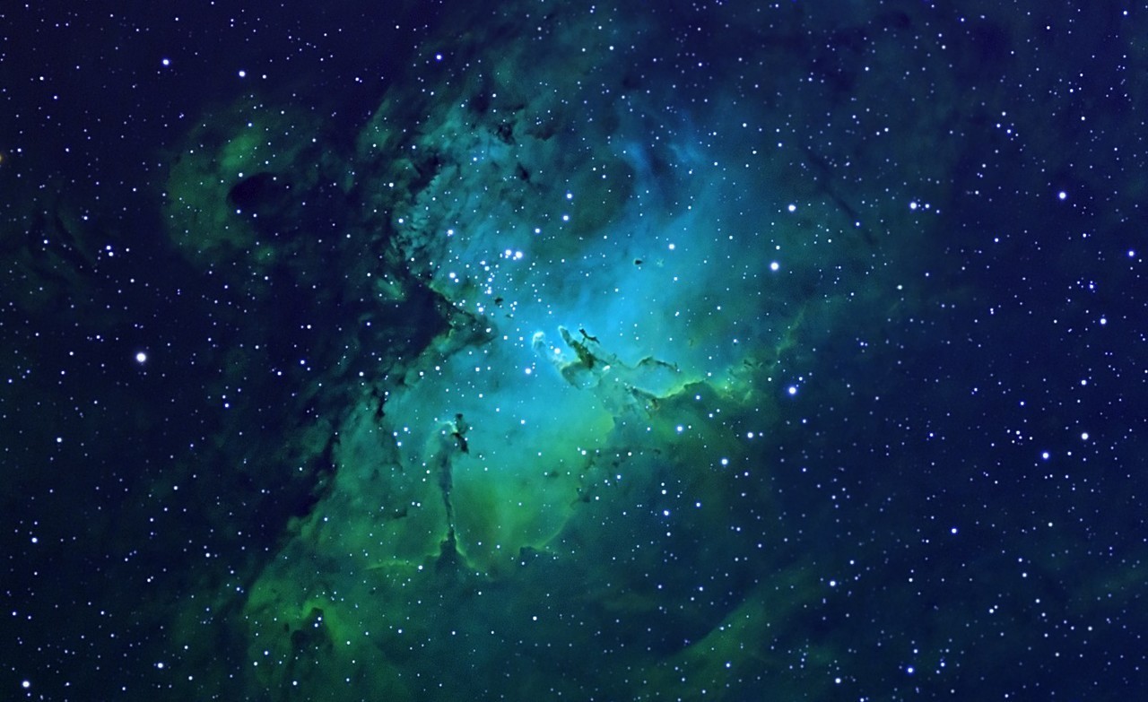 Detail Green Galaxy Background Nomer 22
