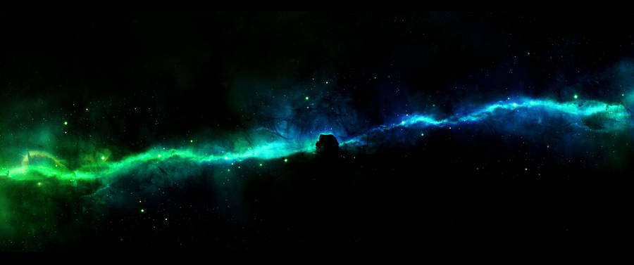 Detail Green Galaxy Background Nomer 28