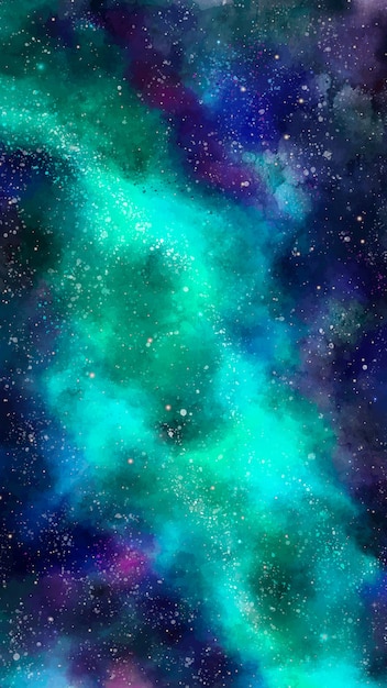 Detail Green Galaxy Background Nomer 36