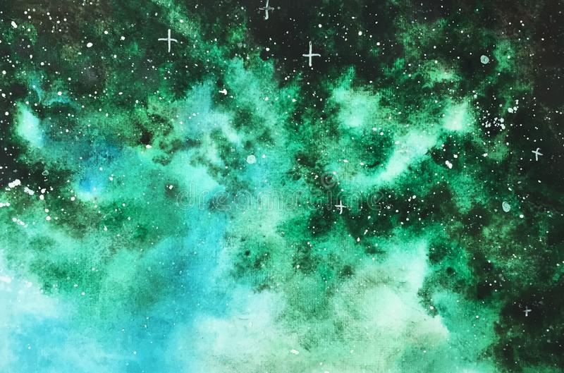 Detail Green Galaxy Background Nomer 49