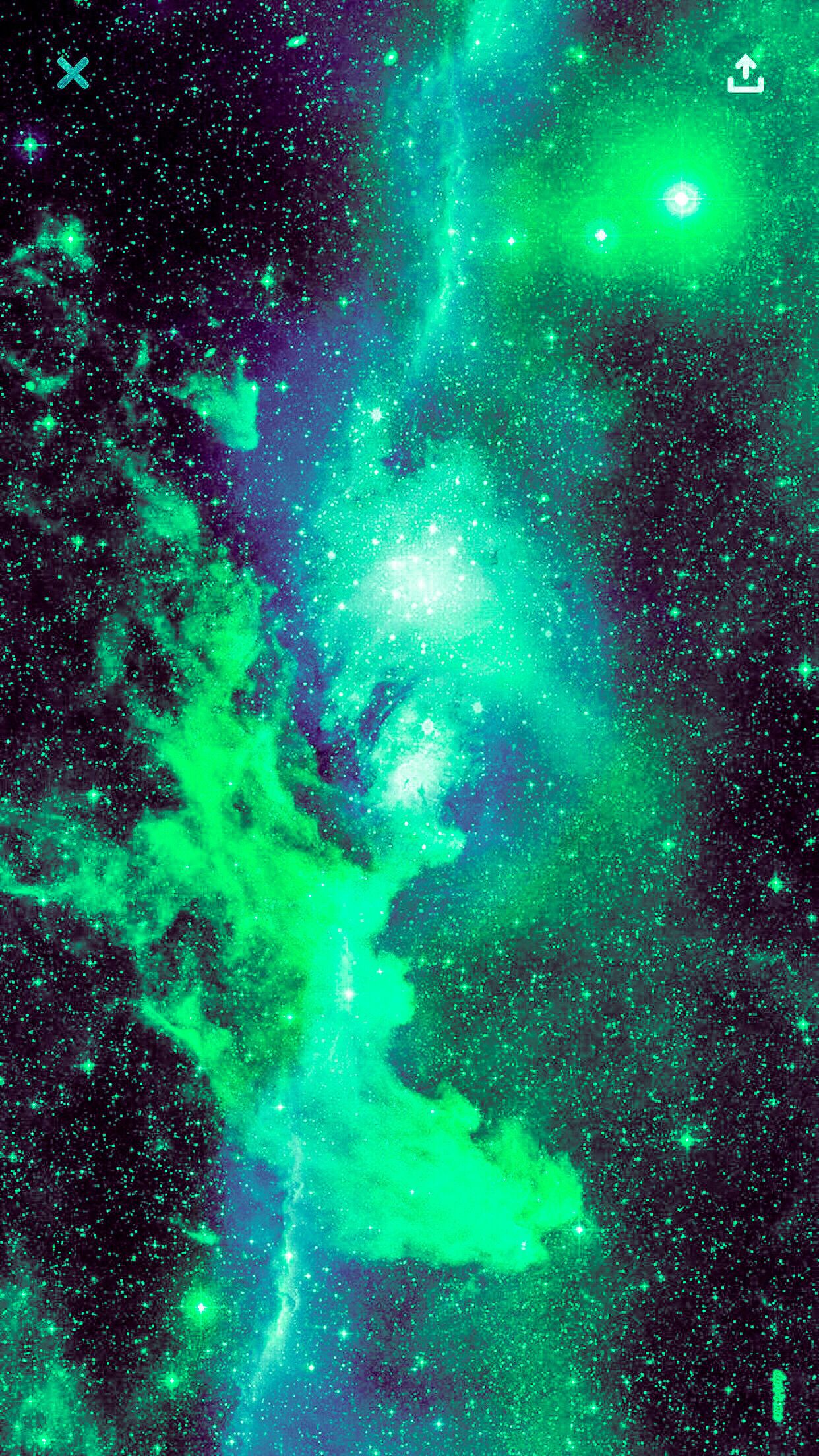 Detail Green Galaxy Background Nomer 8