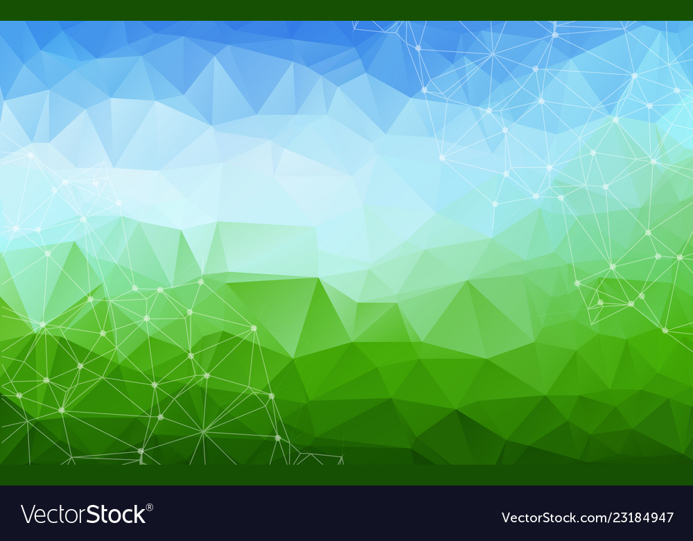 Detail Green Geometric Background Nomer 18