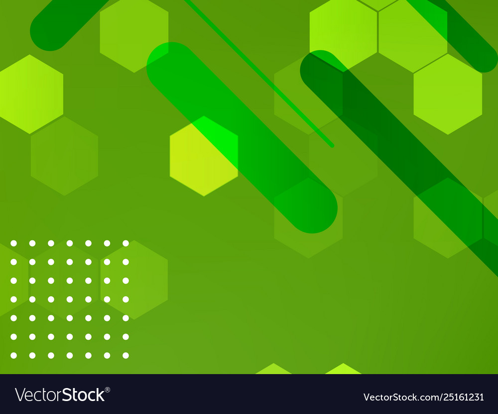 Detail Green Geometric Background Nomer 19