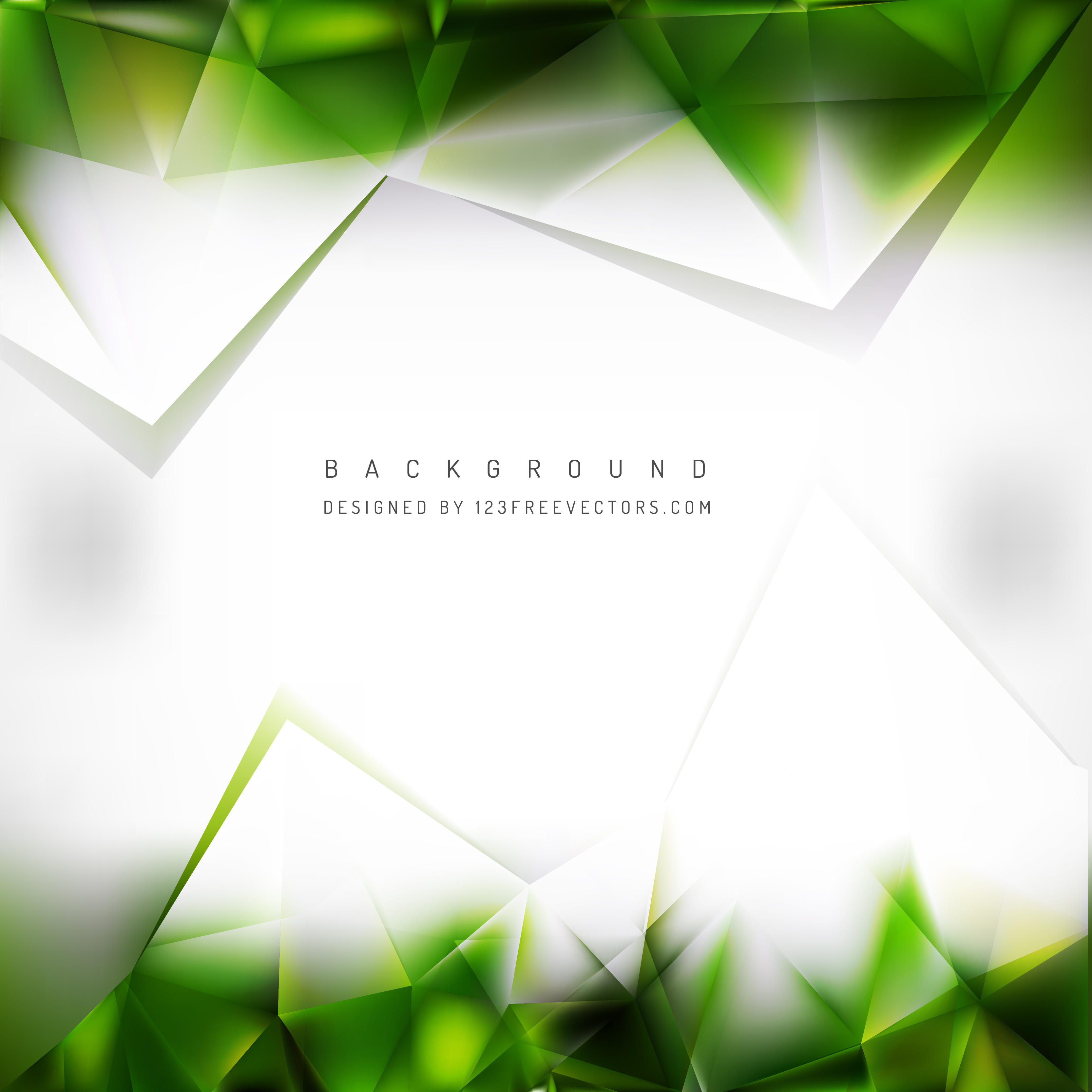 Detail Green Geometric Background Nomer 32