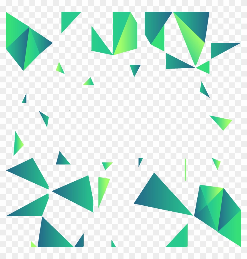 Detail Green Geometric Background Nomer 46