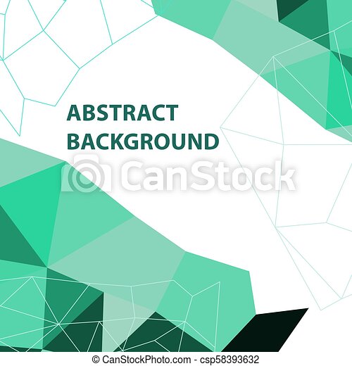 Detail Green Geometric Background Nomer 52