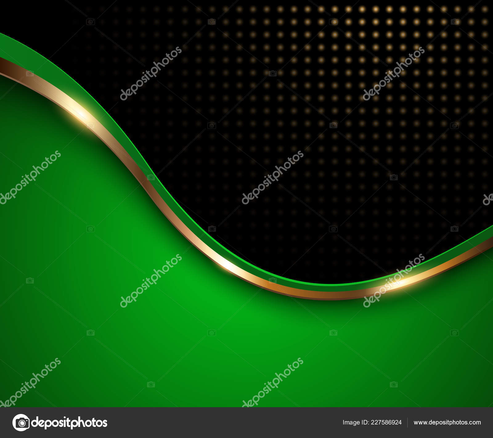 Detail Green Gold Background Nomer 23
