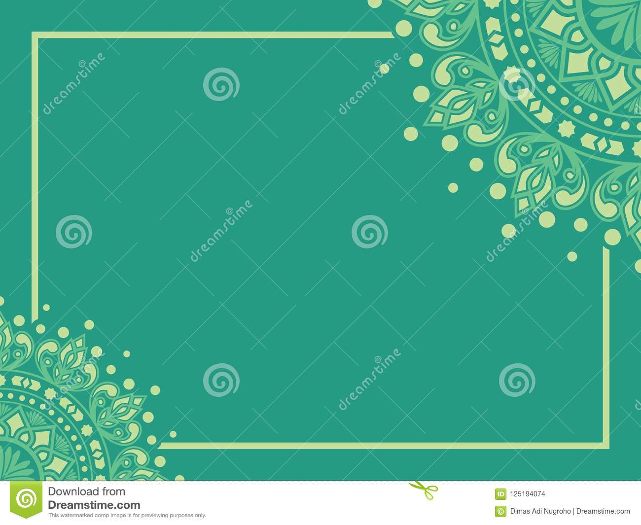 Detail Green Islamic Background Nomer 19