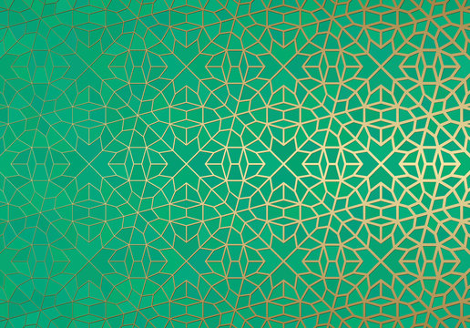 Detail Green Islamic Background Hd Nomer 13