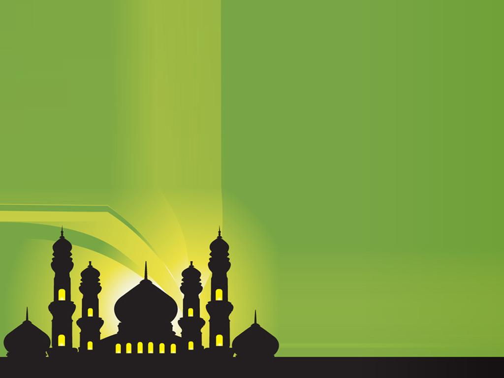 Detail Green Islamic Background Hd Nomer 45