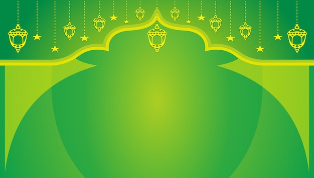 Detail Green Islamic Background Hd Nomer 56