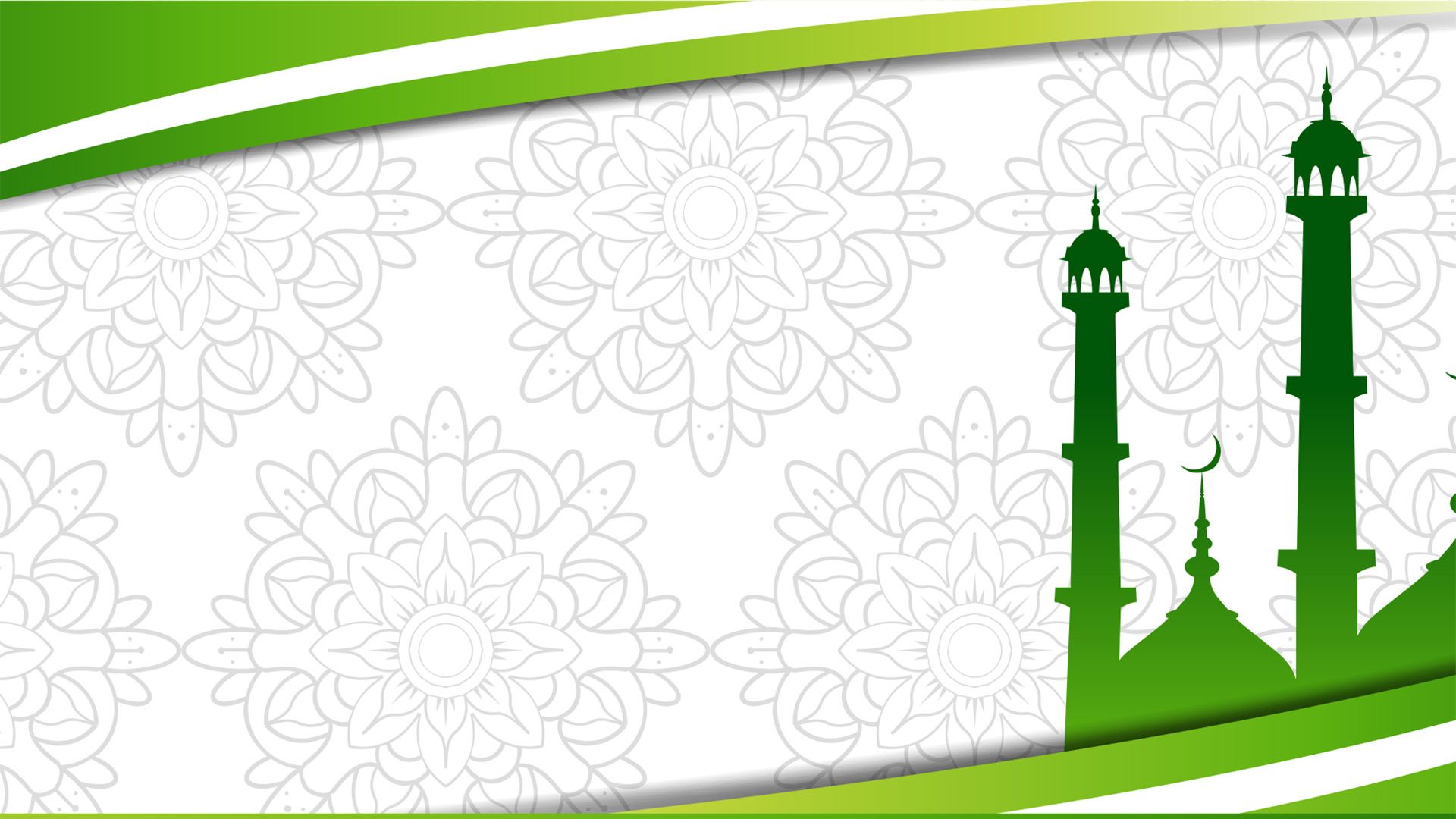 Detail Green Islamic Wallpaper Nomer 15