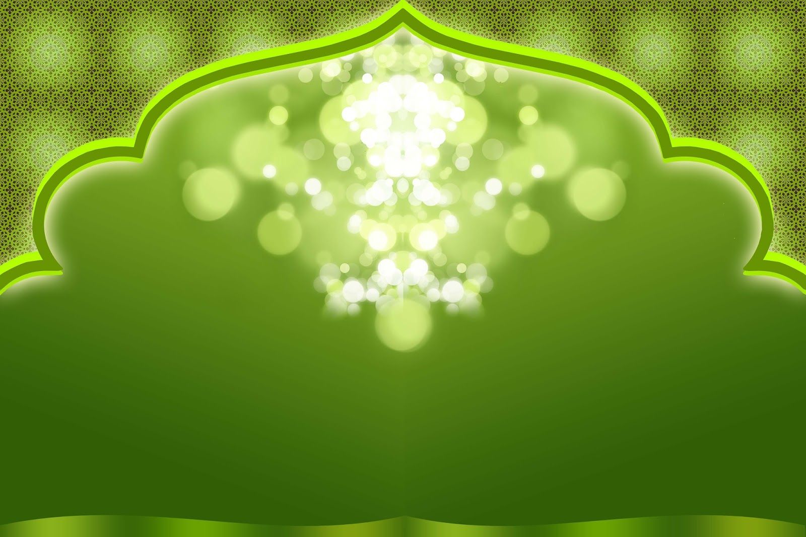 Detail Green Islamic Wallpaper Nomer 4