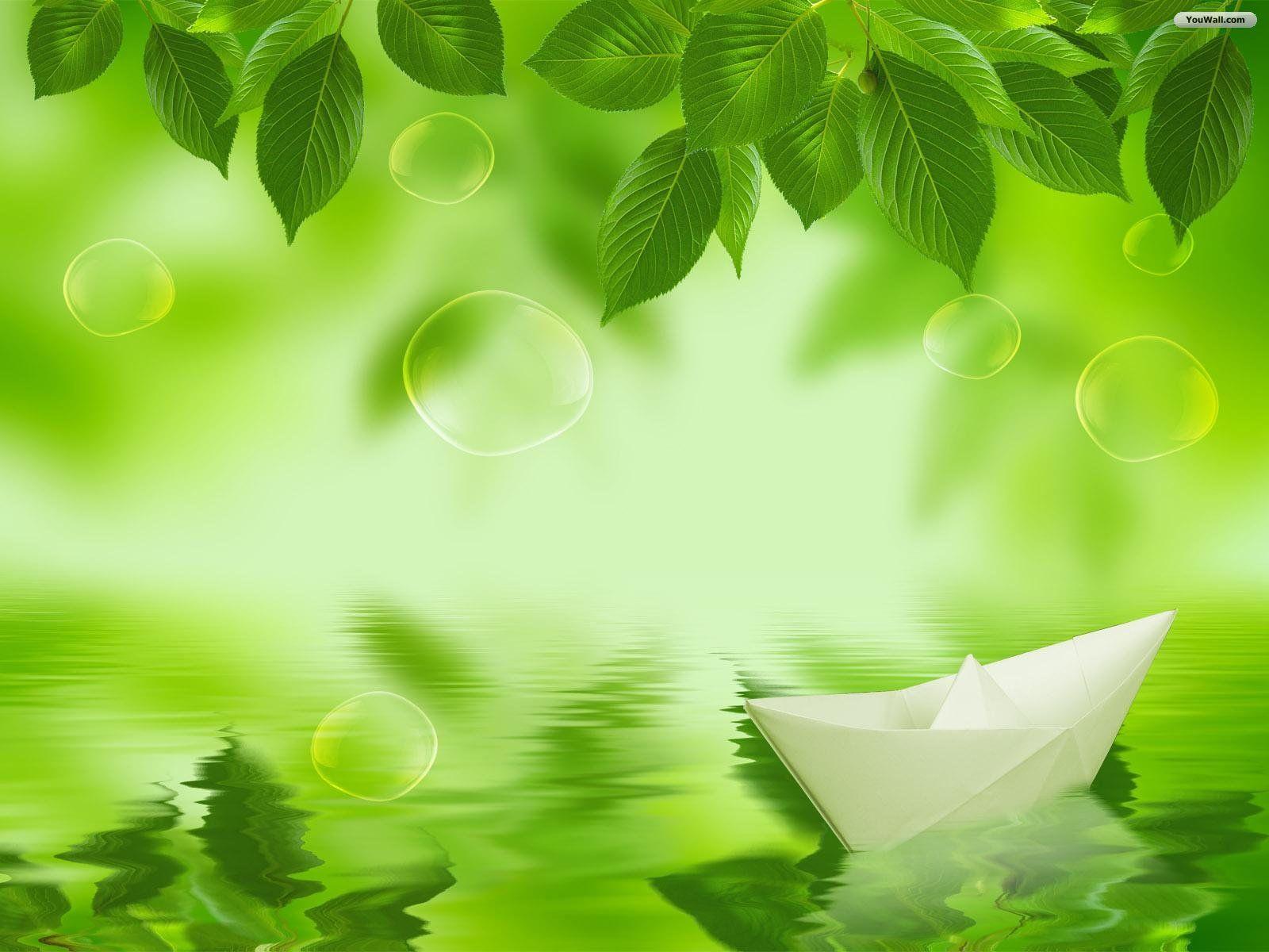 Detail Green Leaf Background Hd Nomer 20
