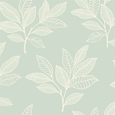 Detail Green Leaf Wallpaper Nomer 19