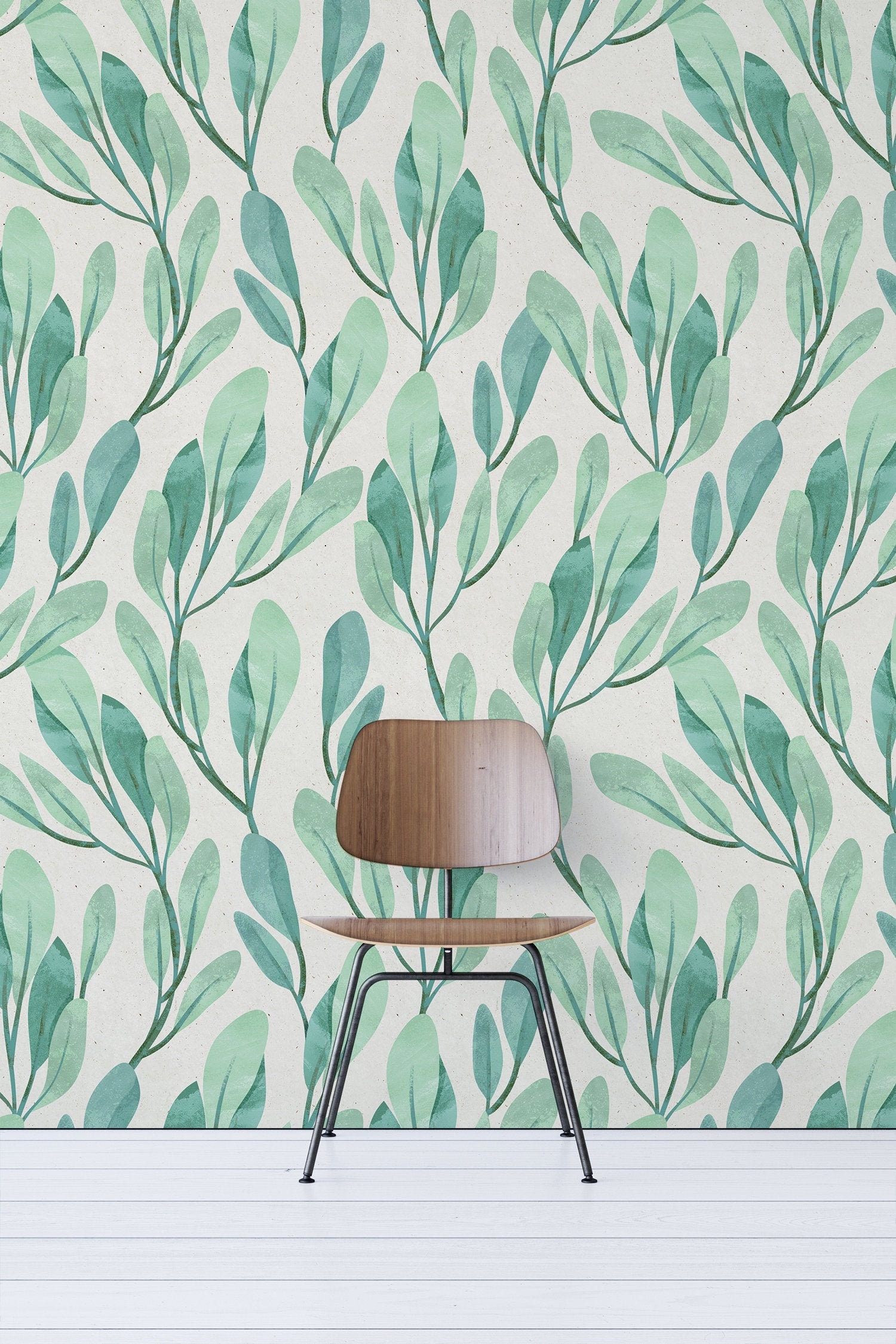 Detail Green Leaf Wallpaper Nomer 32