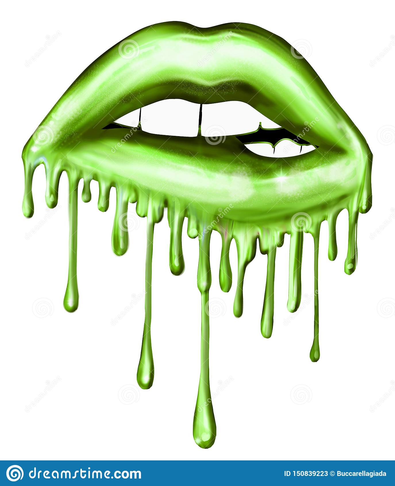 Detail Green Lips Clipart Nomer 14