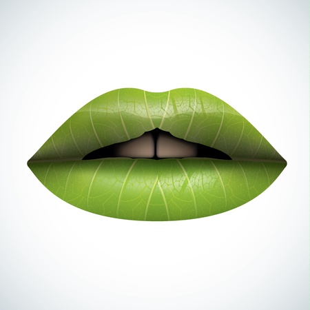 Detail Green Lips Clipart Nomer 26