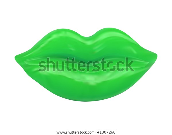 Detail Green Lips Clipart Nomer 27