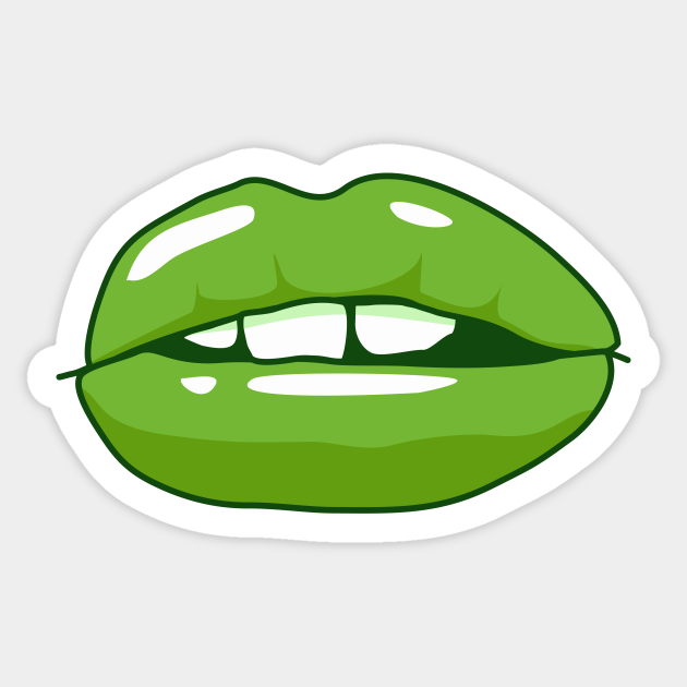 Detail Green Lips Clipart Nomer 29