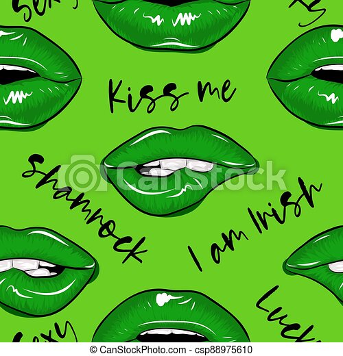 Detail Green Lips Clipart Nomer 40