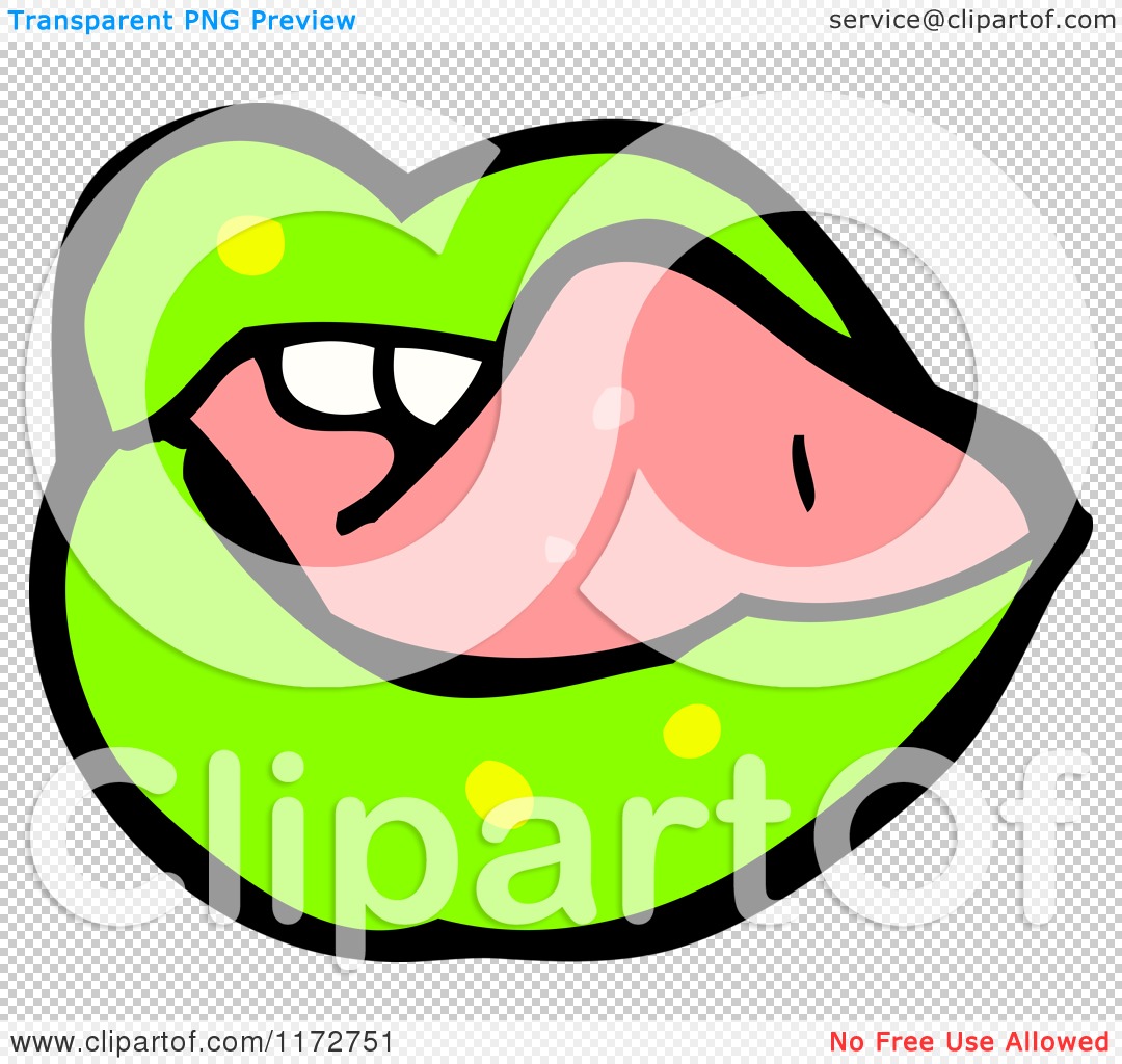 Detail Green Lips Clipart Nomer 46