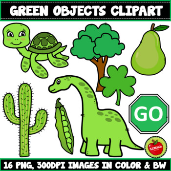 Detail Green Objects Clipart Nomer 2