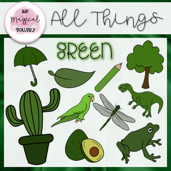 Detail Green Objects Clipart Nomer 19